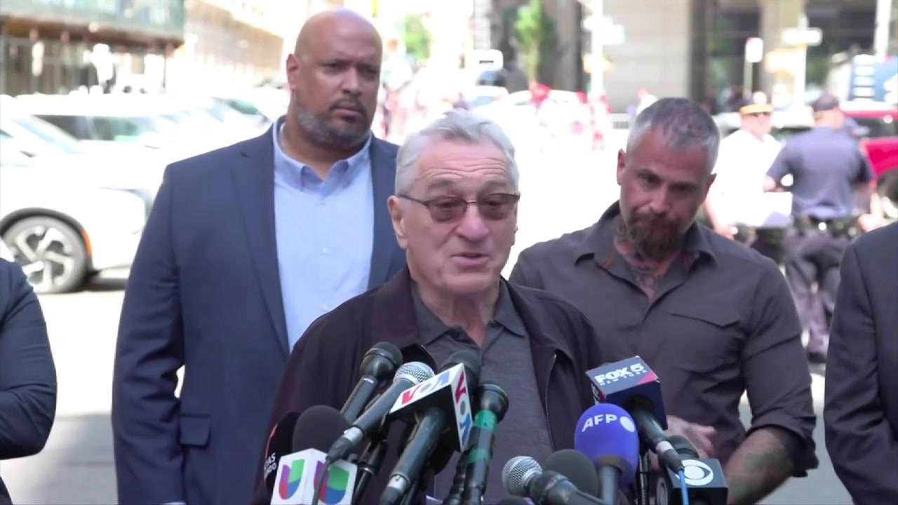 Biden campaign sends allies De Niro and first responders to Trump’s NY ...