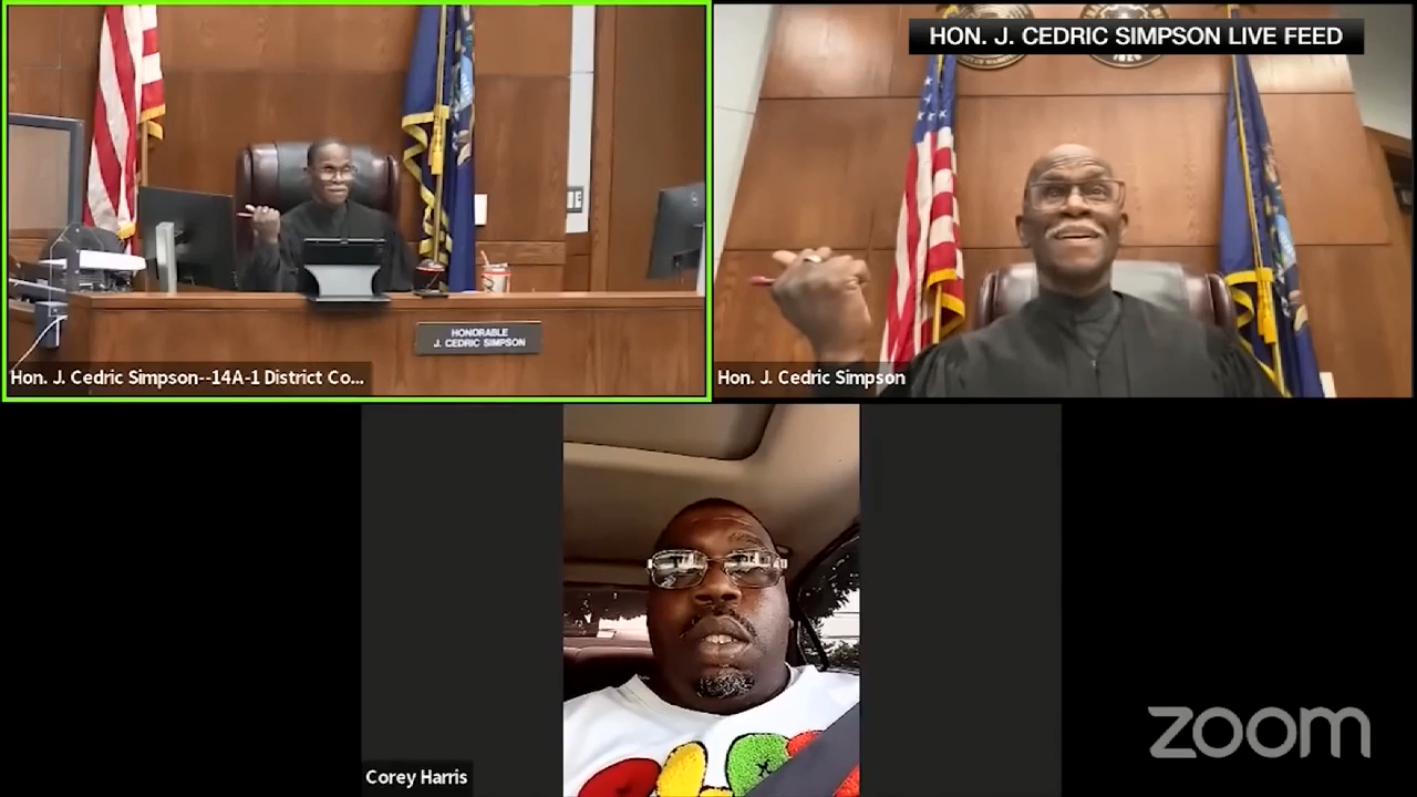 Video shows man with suspended license Zoom into Michigan court hearing