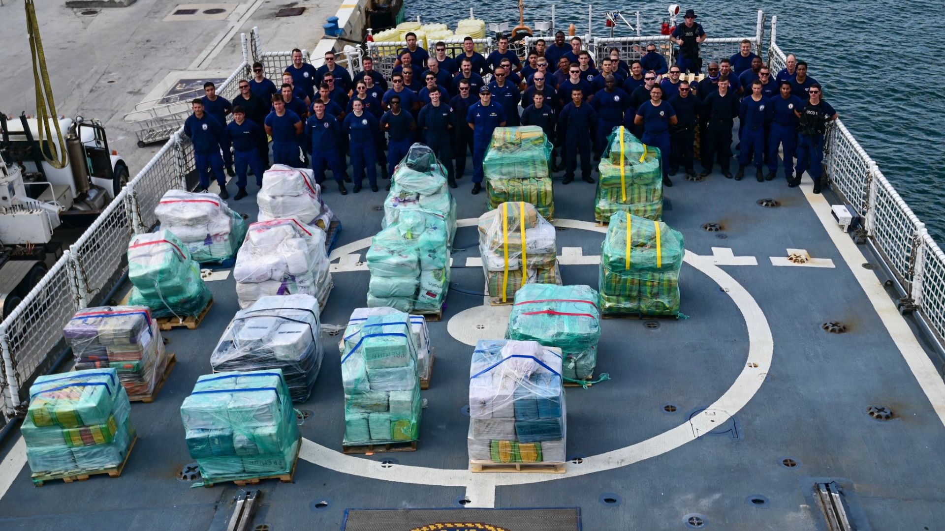 Cost Guard offloads over $185 million worth of drugs at Port Everglades ...
