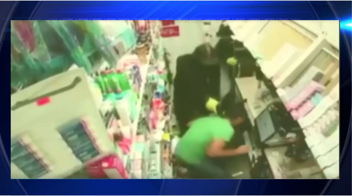 Surveillance video shows armed robbery of store clerk in Miami – WSVN 7News | Miami News, Weather, Sports