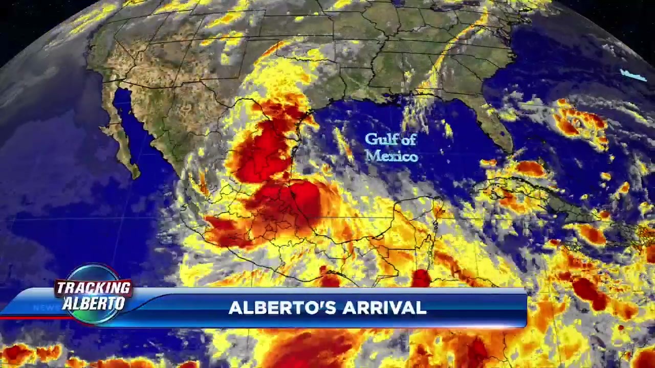Alberto, season’s first named tropical storm, dumps rain on Texas and
