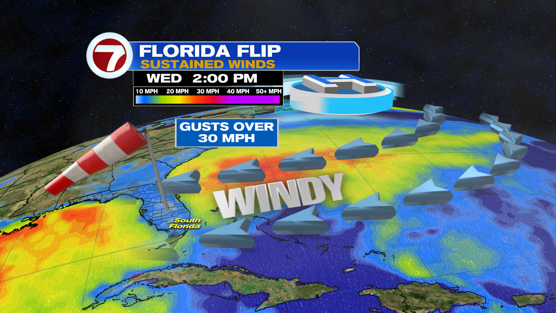 Drier Days as Breeze Builds Early this Week - WSVN 7News | Miami News ...