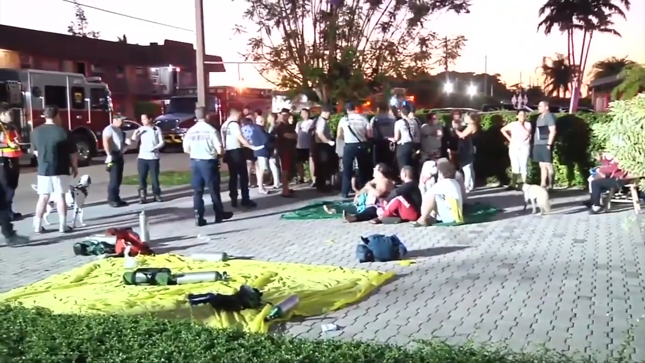Rescue crews respond to a gas leak in SW Miami-Dade, 22 hospitalized