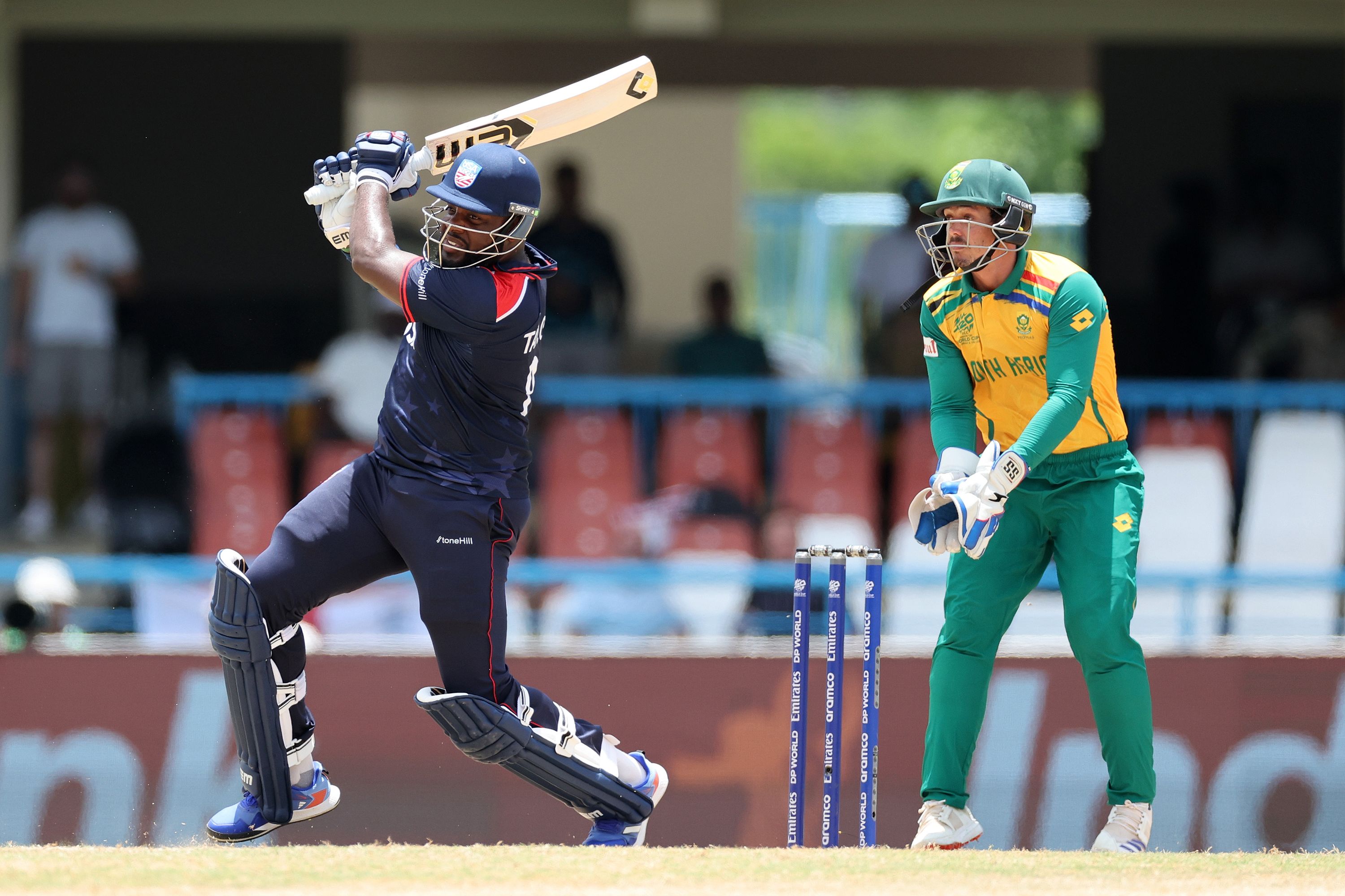 USA loses to South Africa in opening game of second round of T20 Cricket World Cup as historic run continues – WSVN 7News | Miami News, Weather, Sports | Fort Lauderdale