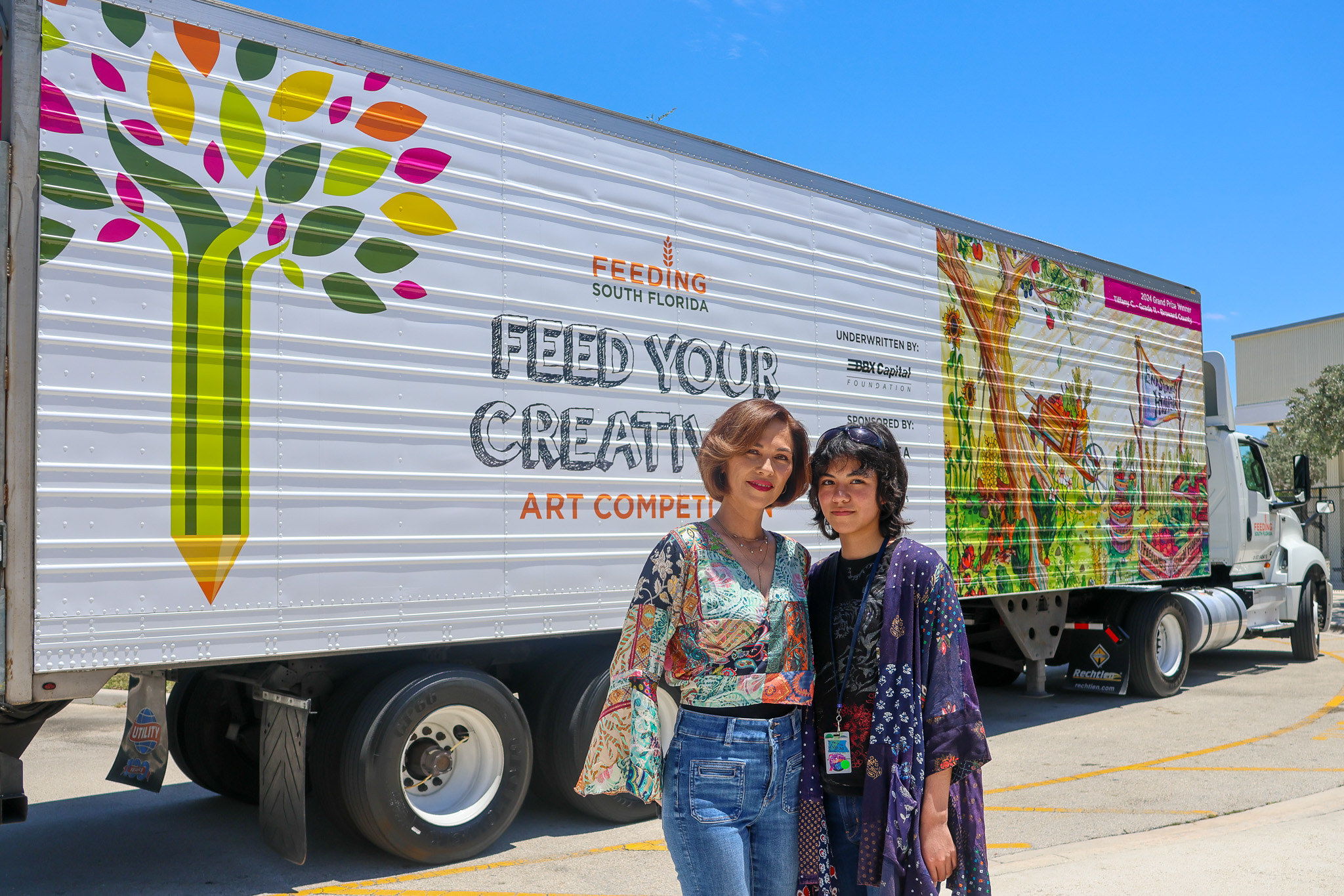 Feeding South Florida unveils new truck artwork made by Broward student – WSVN 7News | Miami News, Weather, Sports | Fort Lauderdale