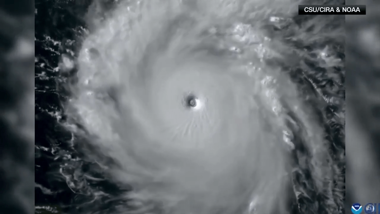 Hurricane Isaac and Tropical Storm Joyce move through the open Atlantic far from land WSVN