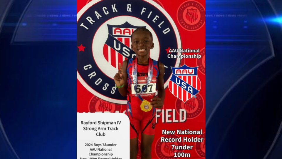 South Florida native breaks national record at AAU Track and Field