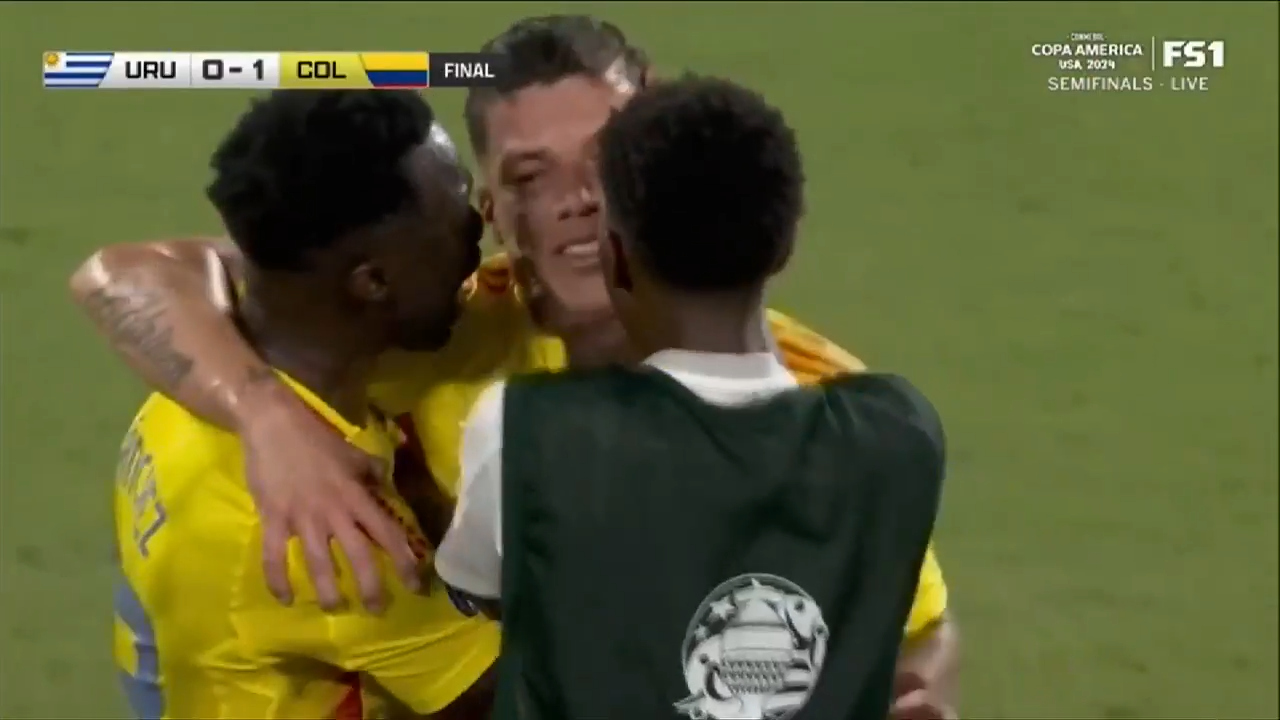 Colombia Beats Uruguay 1 0 And Will Face Lionel Messi And Argentina In