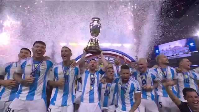 Argentina wins record 16th Copa America title, beats Colombia 1-0 after Messi gets hurt – WSVN 7News | Miami News, Weather, Sports | Fort Lauderdale