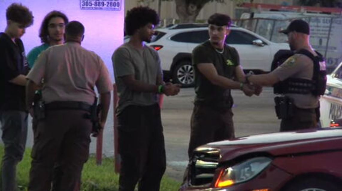 Man, woman critical after driver hits motorcycle in NW Miami-Dade, flees; 2 detained – WSVN 7News | Miami News, Weather, Sports