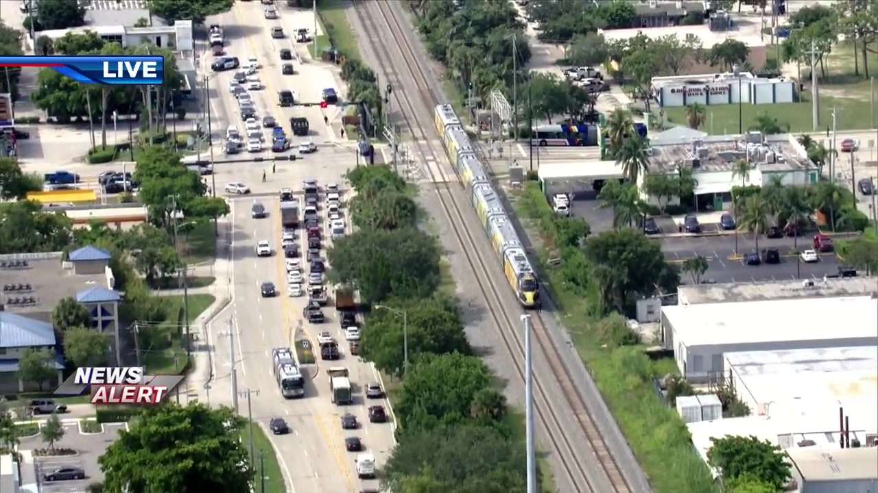 Pedestrian fatally struck by Brightline train in Wilton Manors - WSVN ...