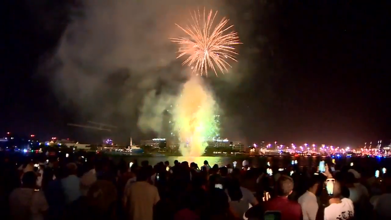 july 4th fireworks miami fl