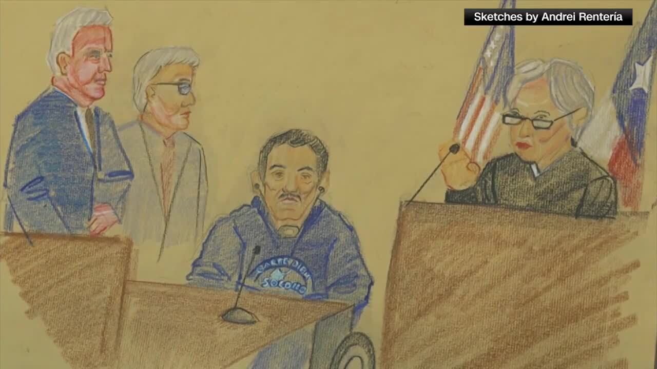 Mexican drug cartel leader El Mayo Zambada makes a court appearance