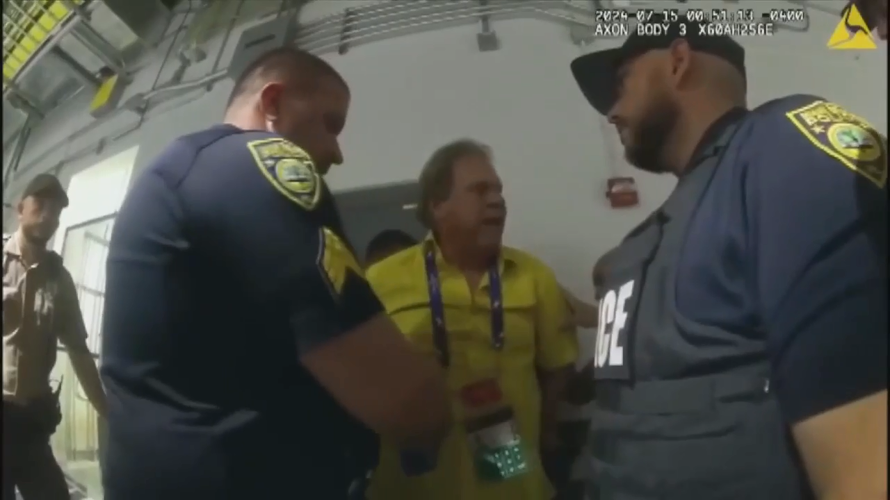 Bodycam video shows head of Colombia’s soccer federation, son getting arrested after Copa America chaos – WSVN 7News | Miami News, Weather, Sports | Fort Lauderdale