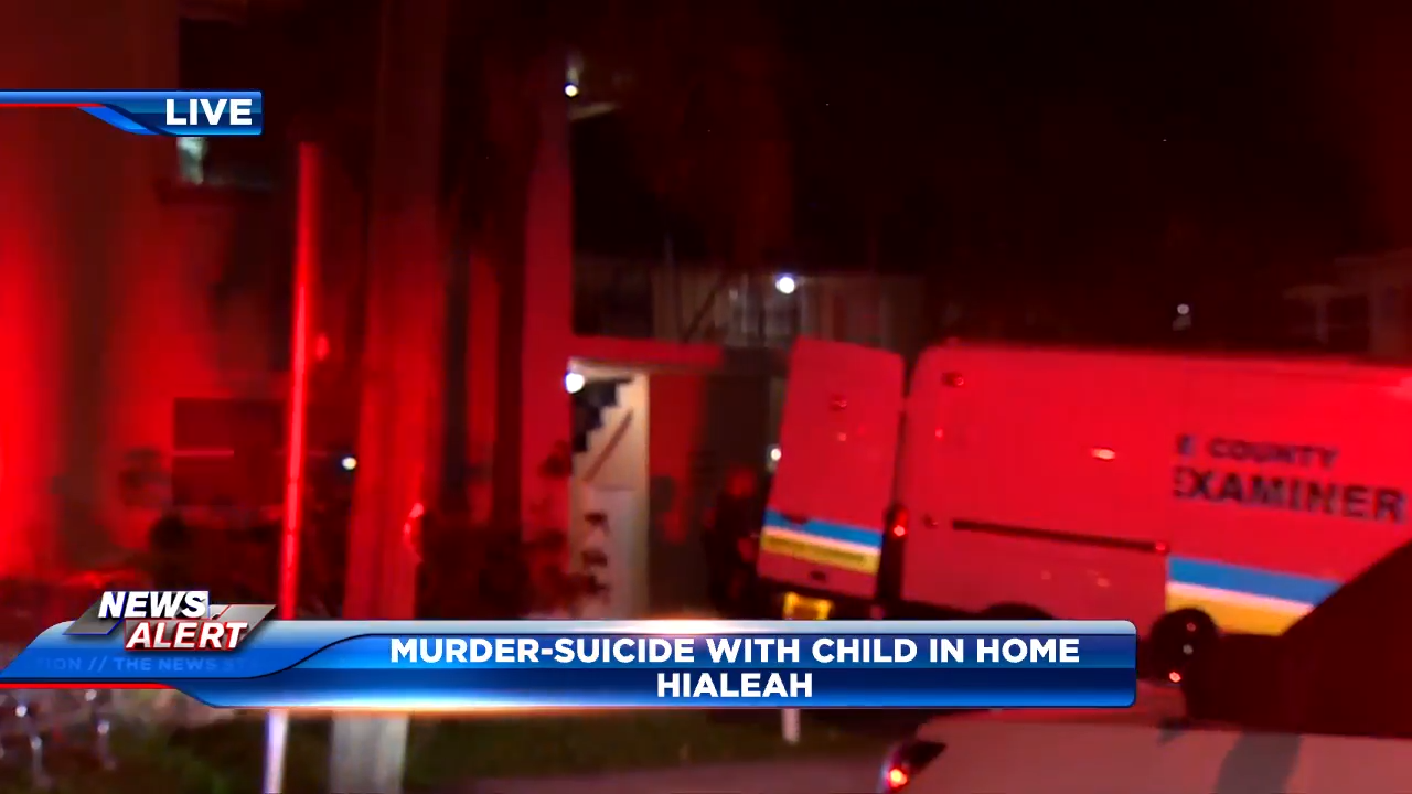 2 shot dead in murder-suicide in Hialeah; 3-year-old child unharmed ...