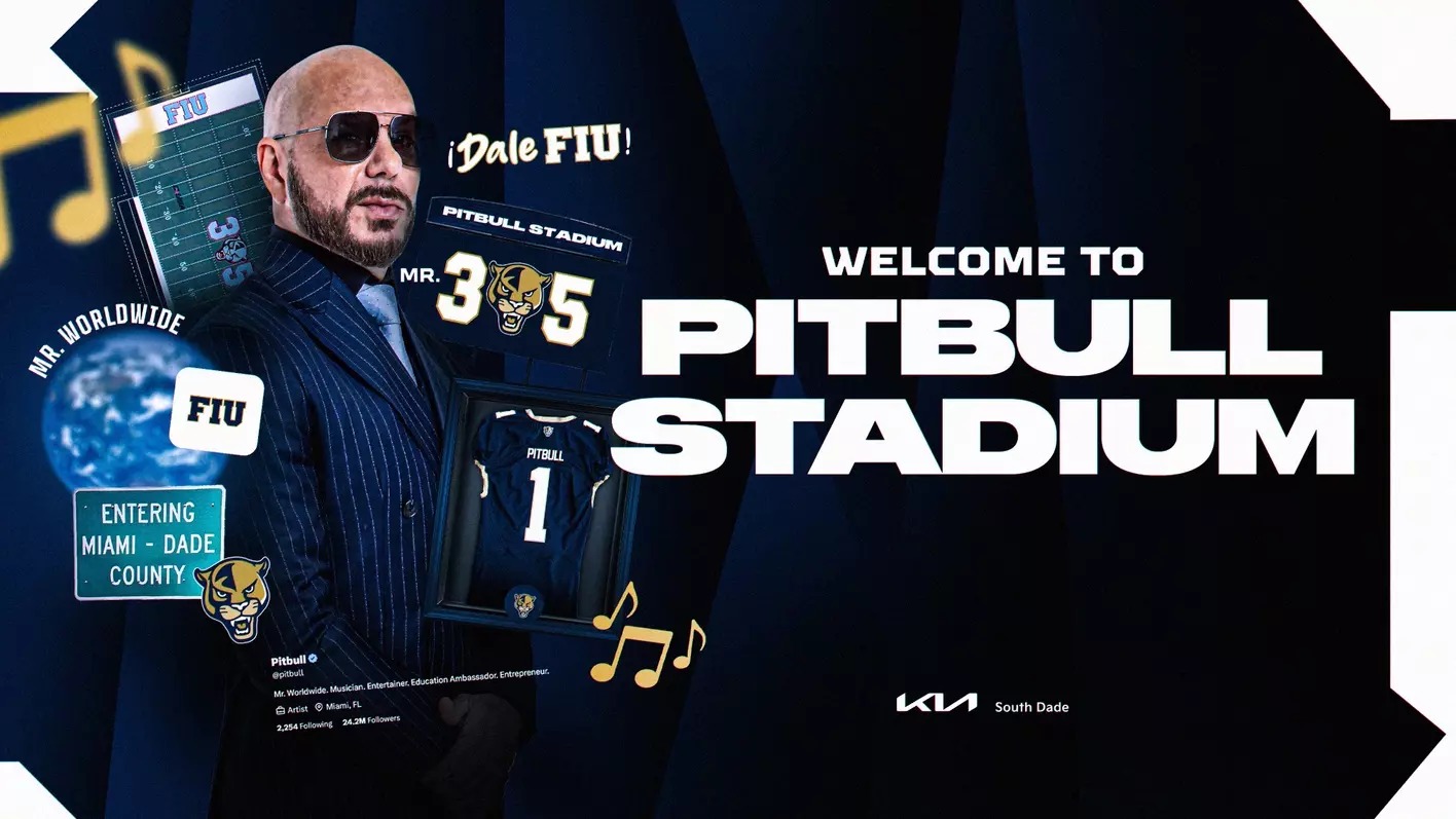 Miami native Pitbull buys naming rights for FIU Stadium – WSVN 7News | Miami News, Weather, Sports | Fort Lauderdale