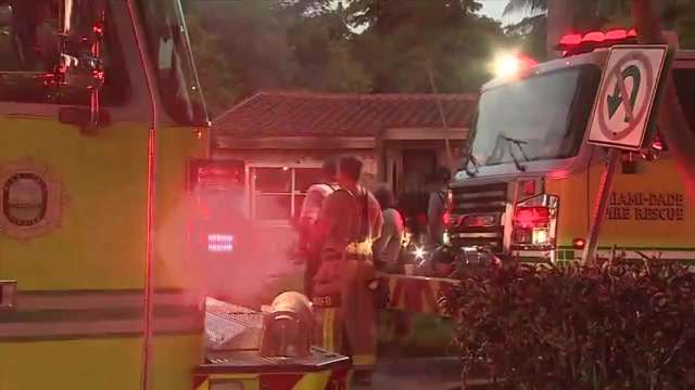 Crews put out house fire in North Miami; officials say structure is ...