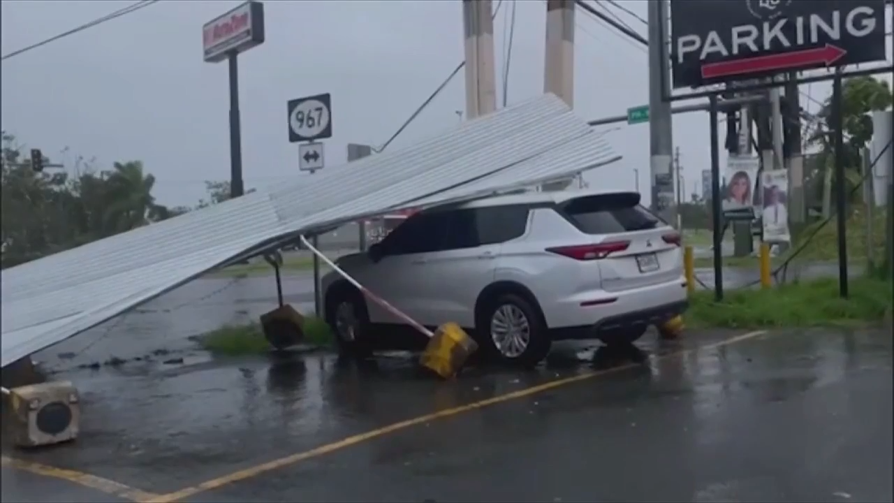 Hurricane Ernesto drops torrential rain on Puerto Rico as it