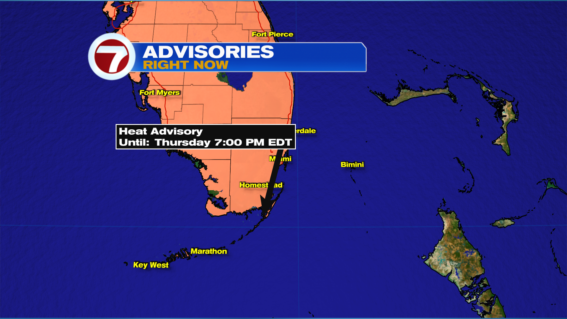 Heat Advisory & The Tropics - WSVN 7News | Miami News, Weather, Sports ...