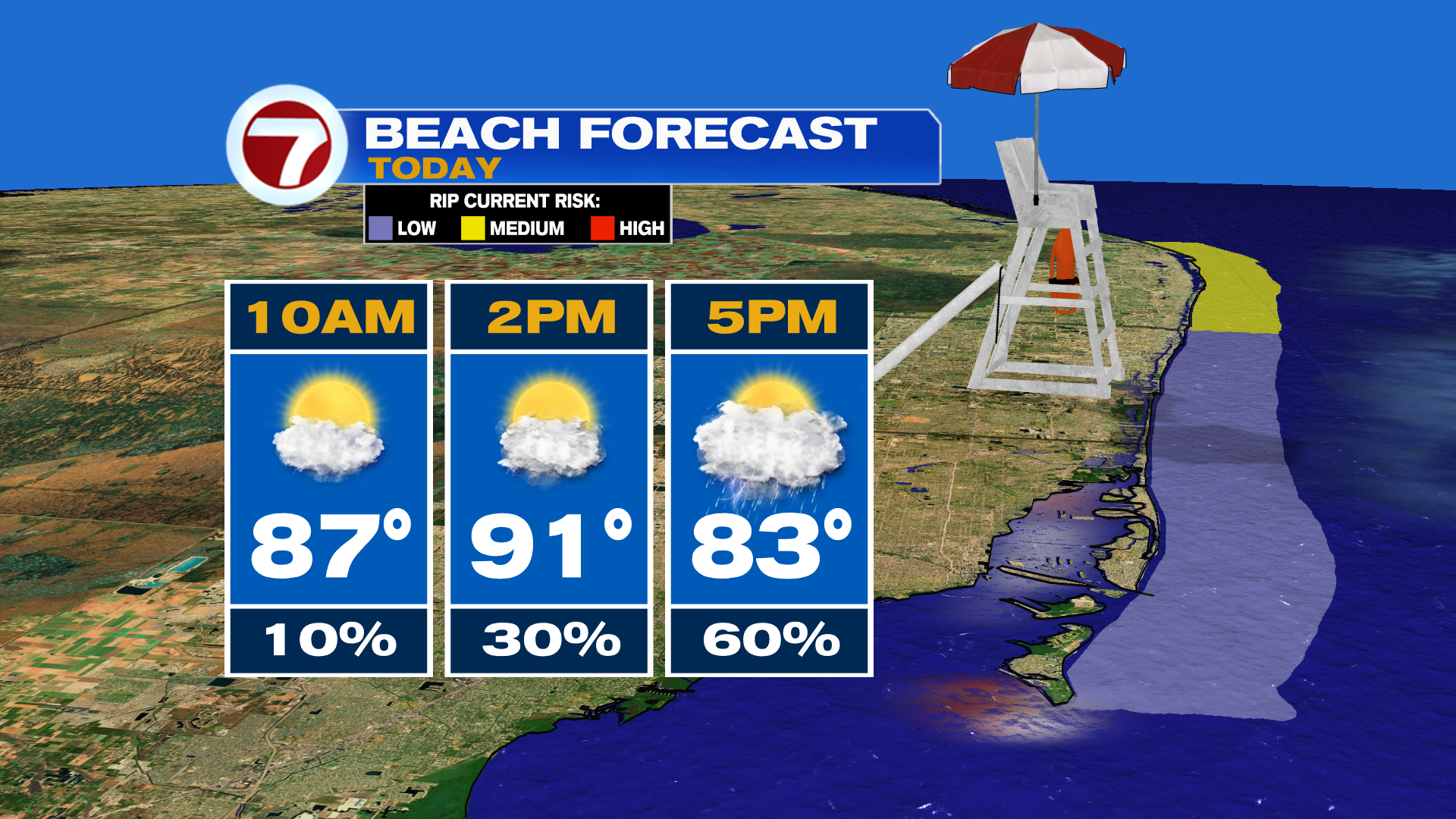 Sizzling Sunshine Gives Way to More Storms Saturday - WSVN 7News ...
