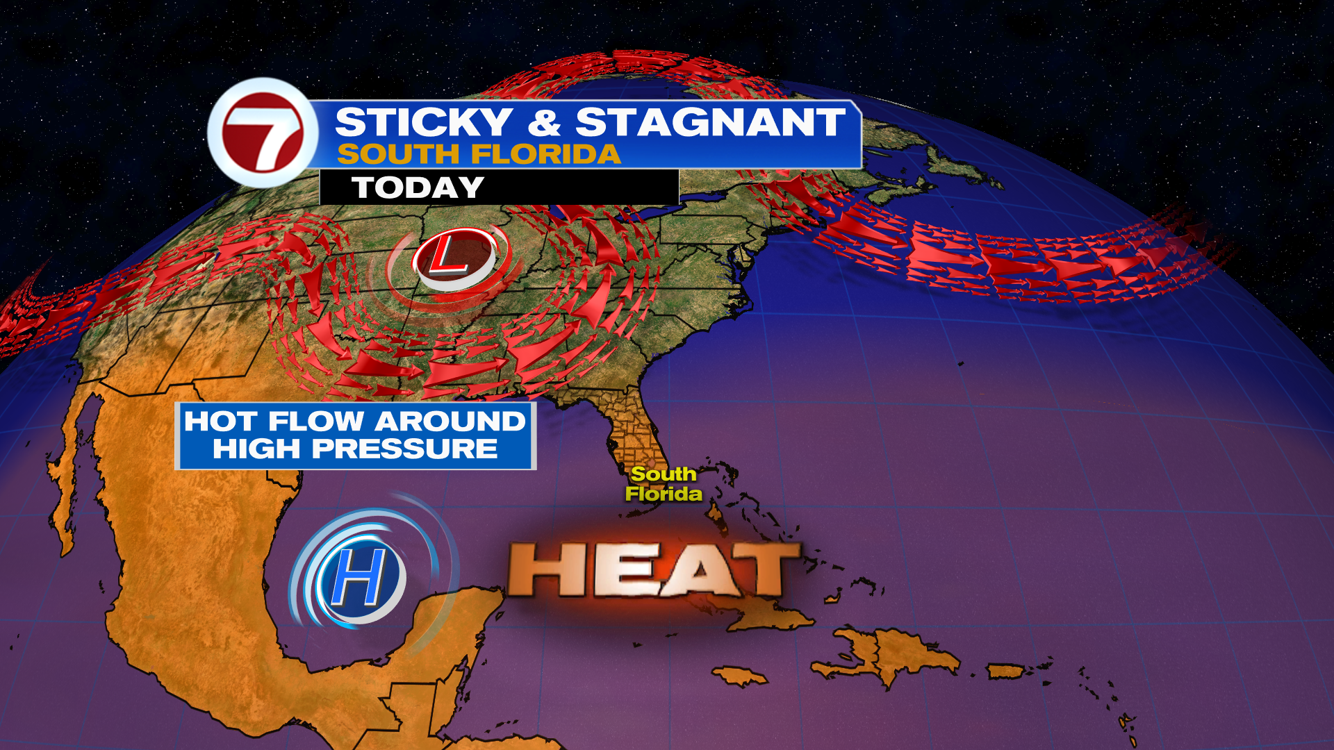 Hot Weekend with More Storms Ahead - WSVN 7News | Miami News, Weather ...