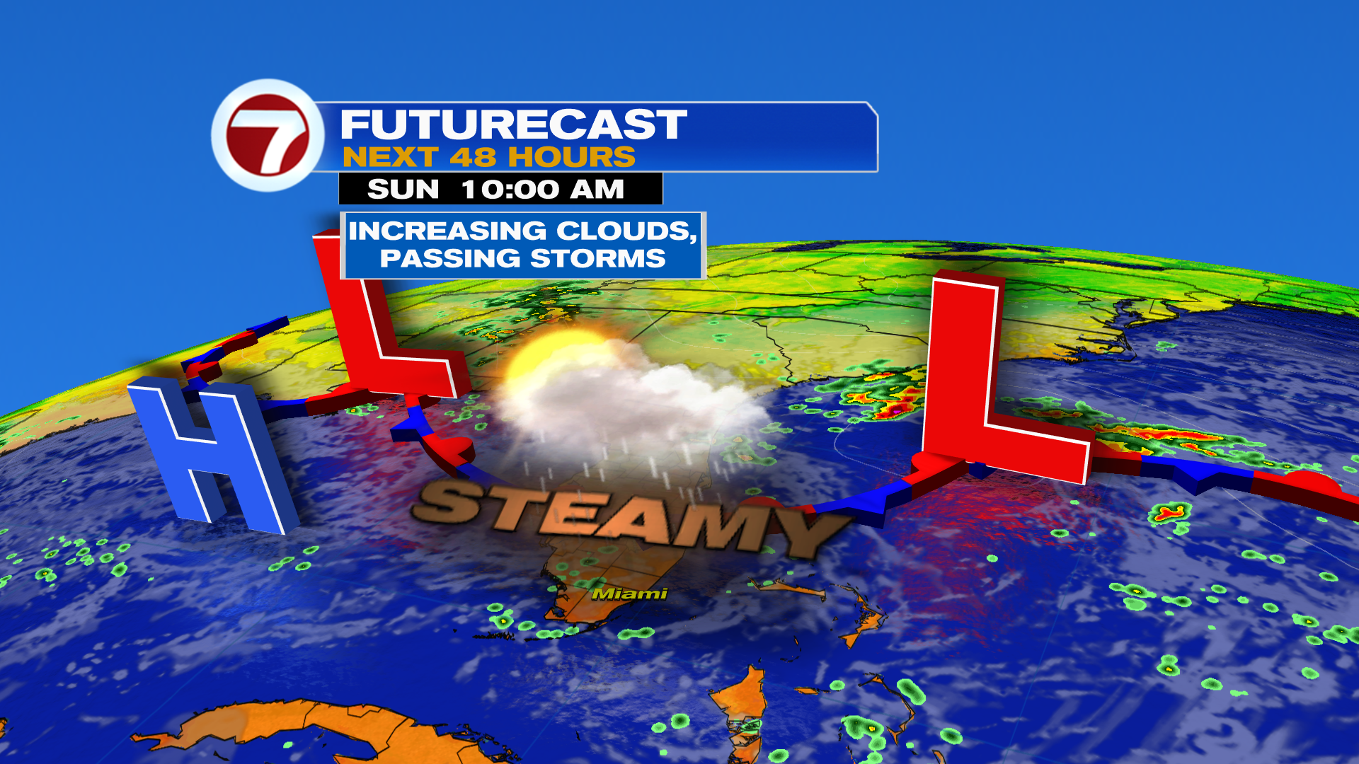 Scorching Sunday Sunshine Ahead of More Storms - WSVN 7News | Miami ...