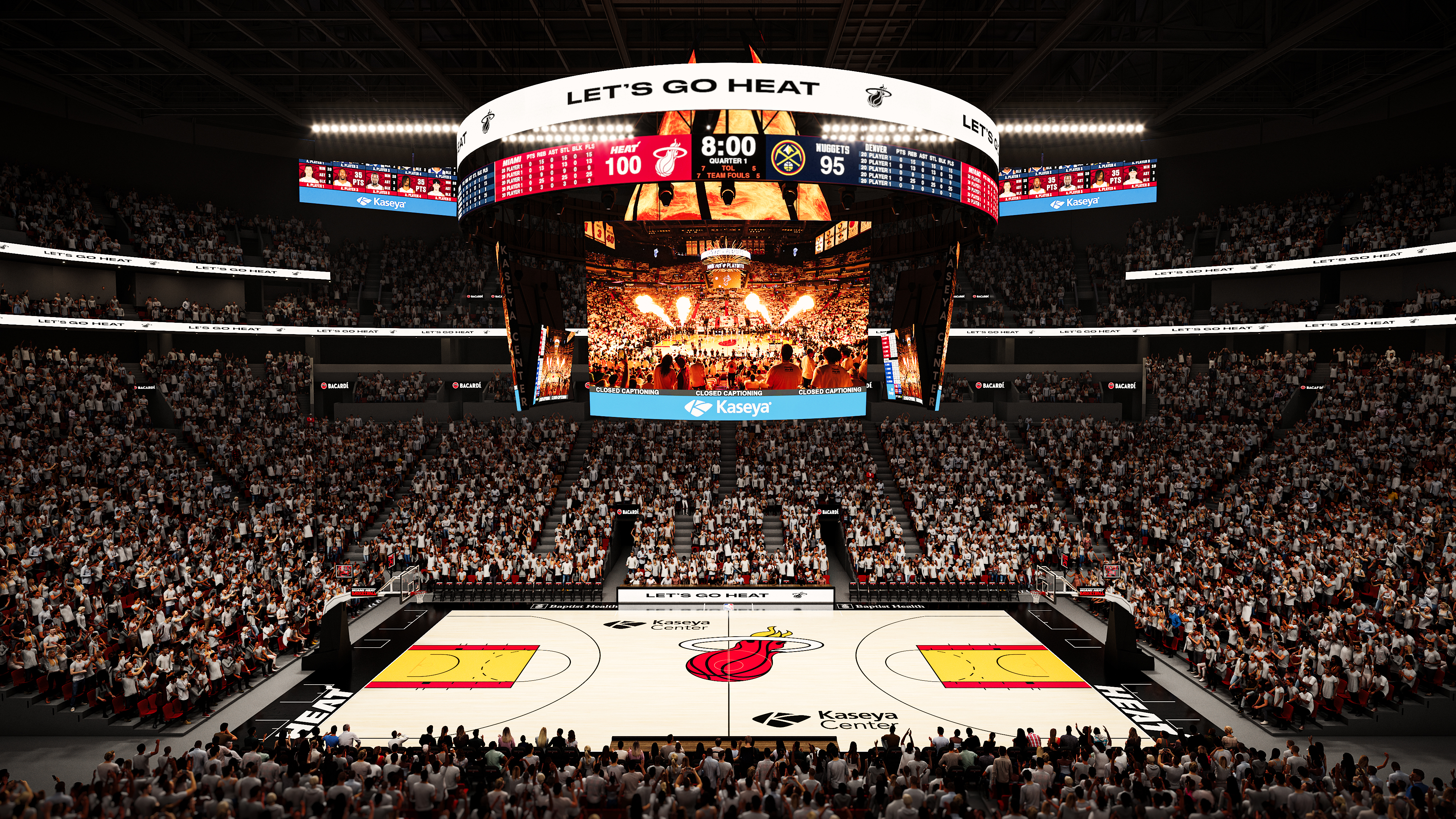 Upgrades to Kaseya Center to be unveiled at next Miami Heat scrimmage – WSVN 7News | Miami News, Weather, Sports | Fort Lauderdale