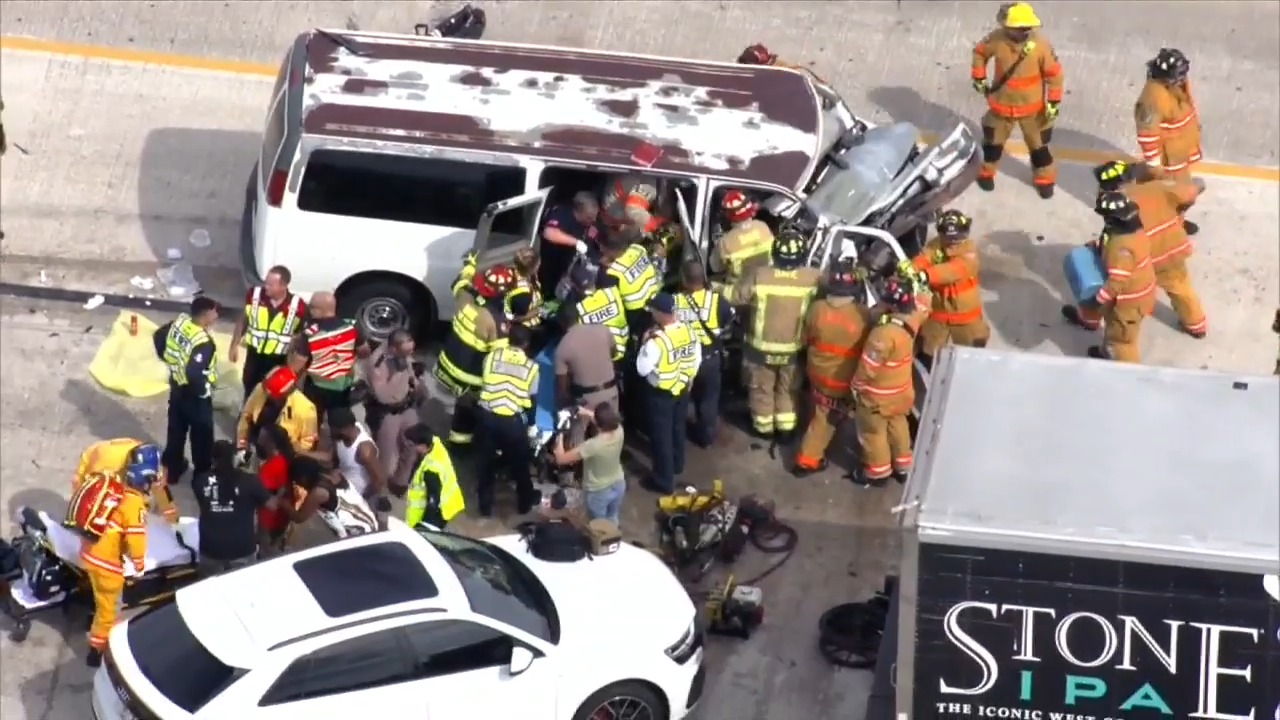 1 dead, 8 injured after multi-vehicle crash on Turnpike near Griffin ...