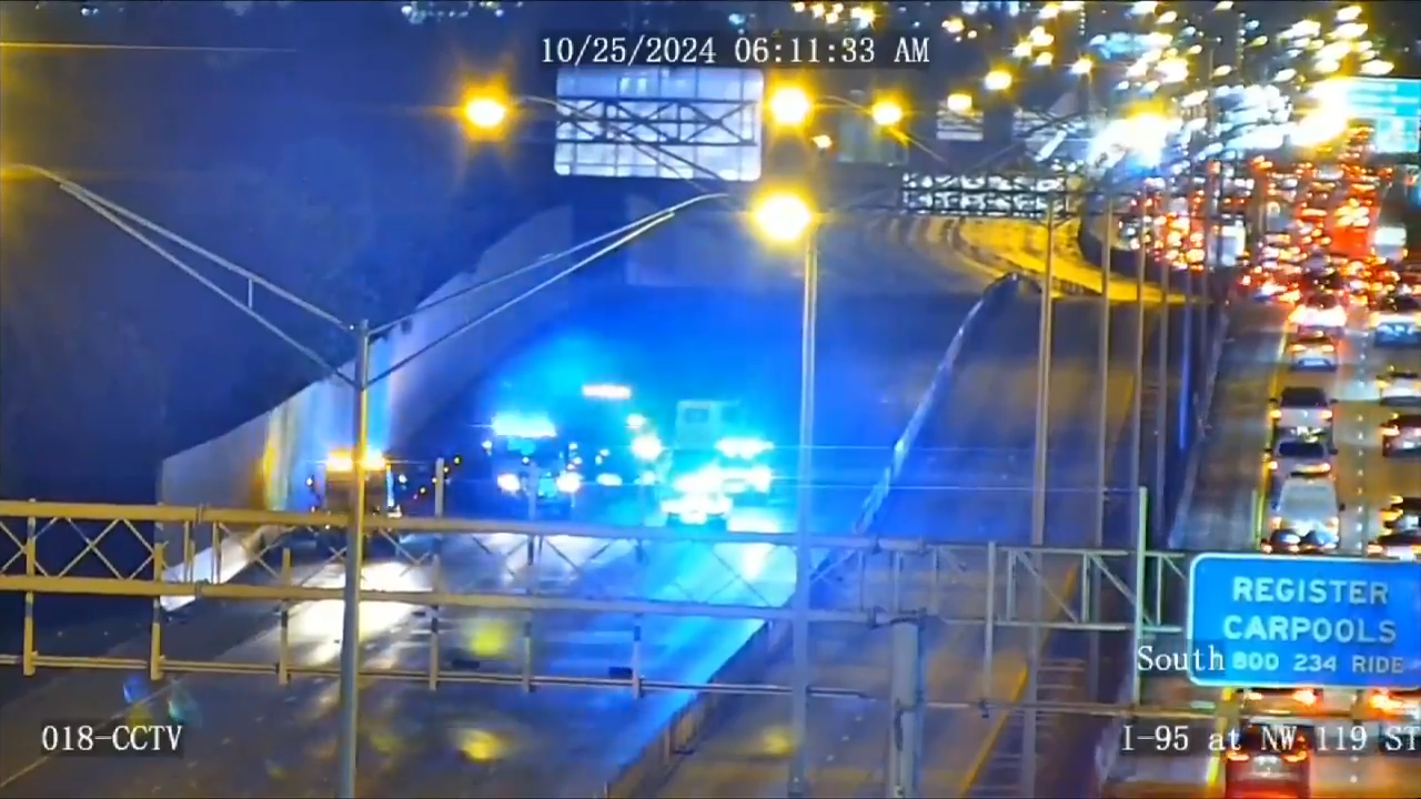 1 dead, 2 in critical condition after violent crash on I-95 in NW Miami ...