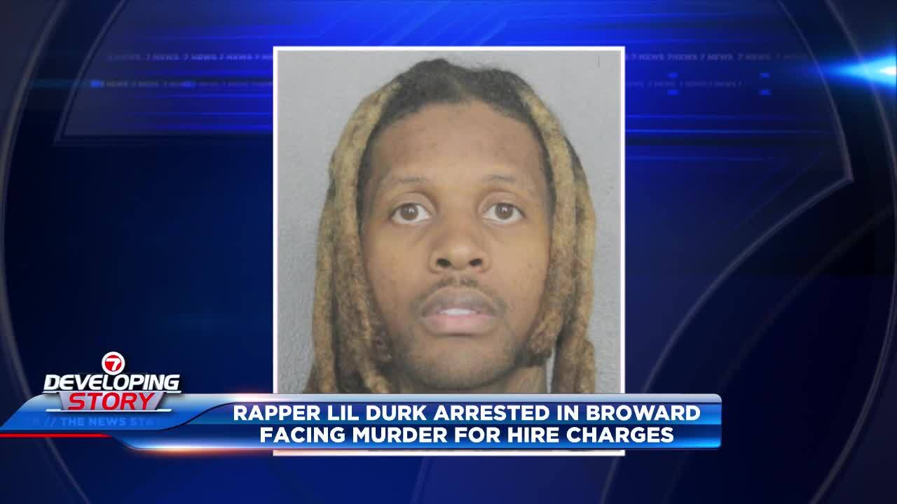 Rapper Lil Durk arrested by U.S. Marshals on murder for hire charge
