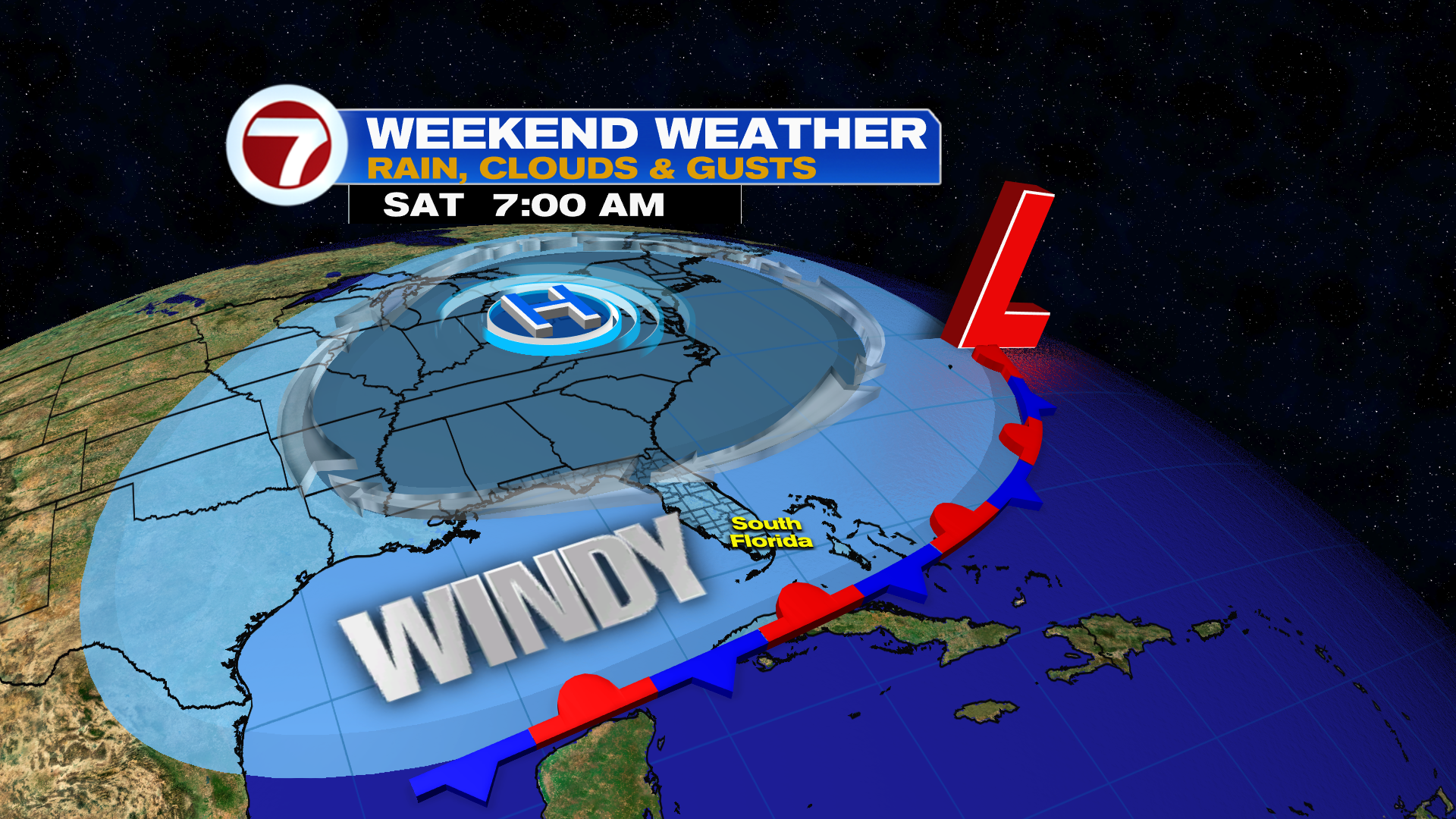 Sunshine and Warmer Temps to Return - WSVN 7News | Miami News, Weather ...