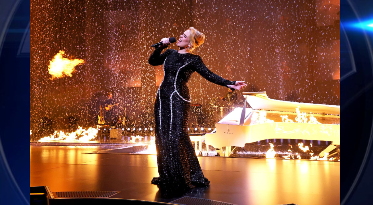Adele bids a tearful farewell to Las Vegas audience on final night