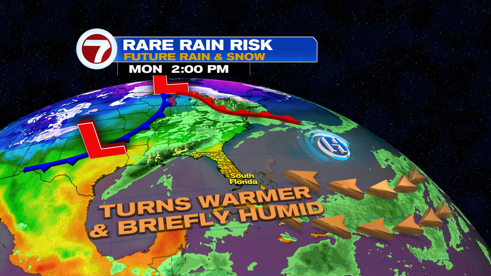 Riding the Weather Rollercoaster this Week - WSVN 7News | Miami News ...