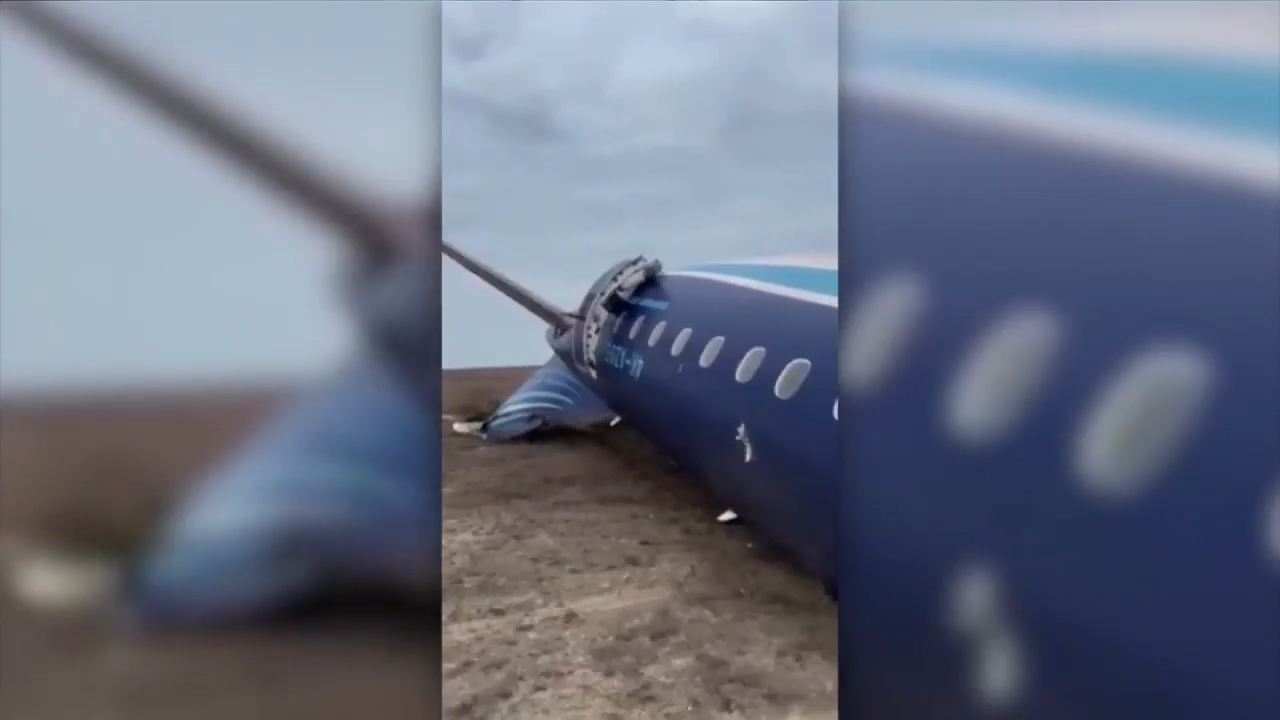 Aviation experts say Russia’s air defense fire likely caused Azerbaijan plane crash as nation