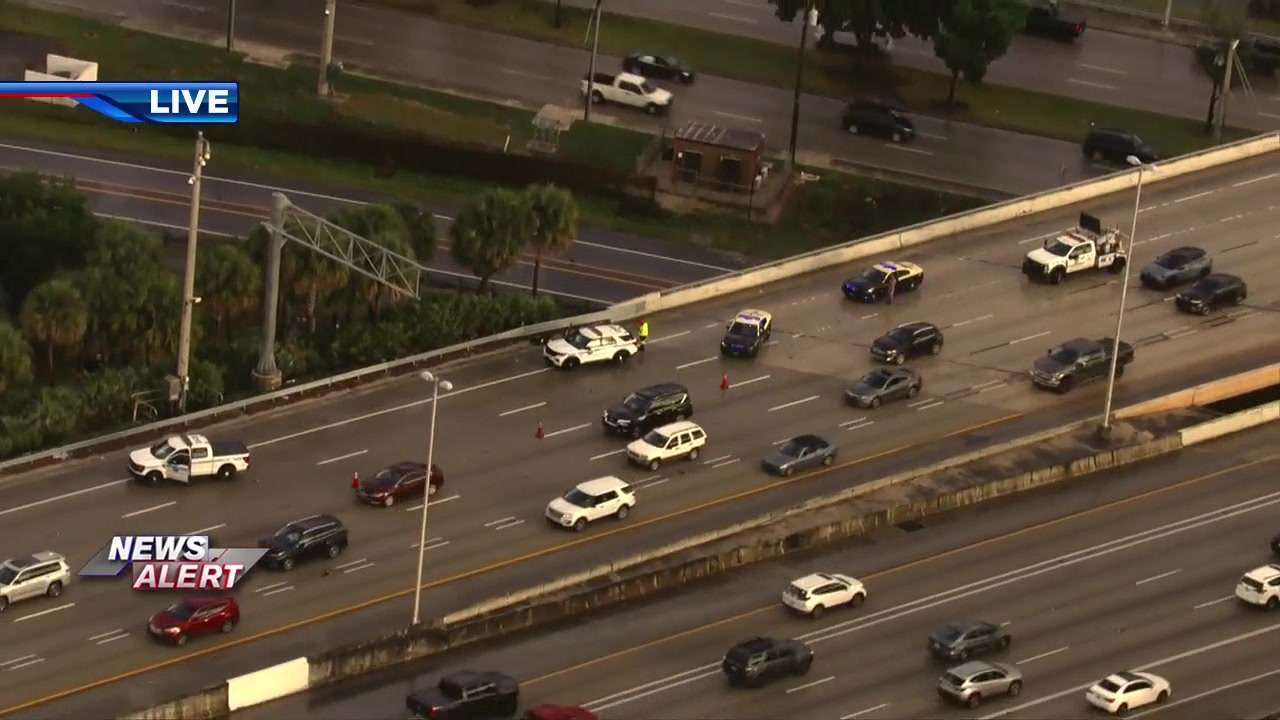 Miami Police officer OK following crash in SW Miami-Dade - WSVN 7News ...