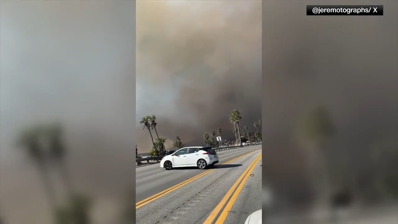 California governor says Pacific Palisades wildfire has destroyed many