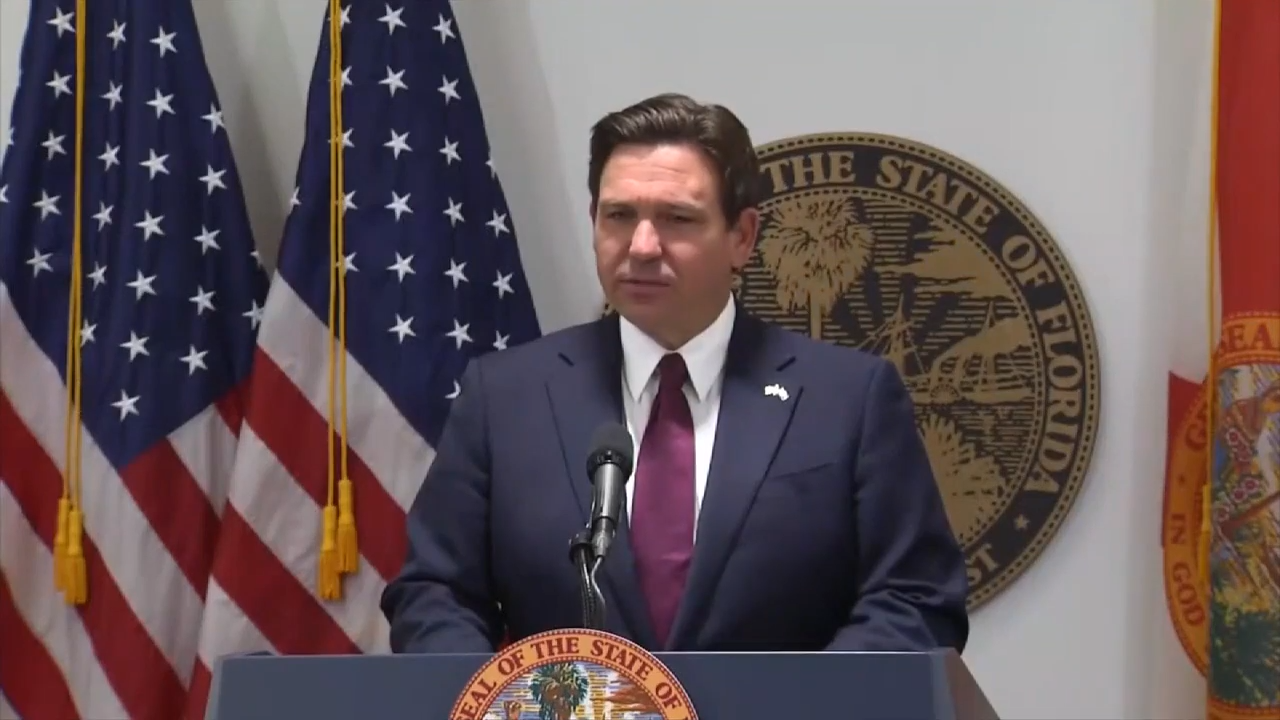 Florida congressional districts - 011325 Ron Desantis