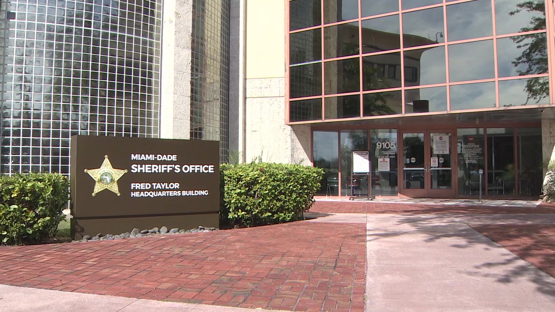 250107 Miami Dade Sheriffs Office exterior WSVN 7News Miami News