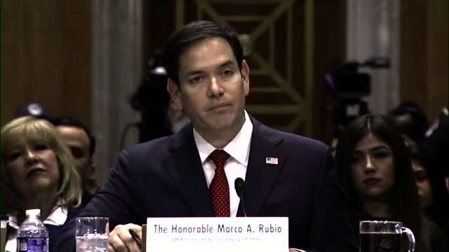 Senate confirms Marco Rubio as secretary of state, giving Trump the ...