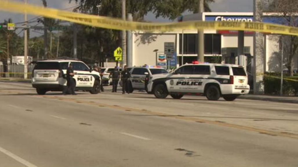 フォートローダーデールのガソリンスタンドで警官が関与した銃撃で男性死亡、警察発表 – WSVN 7News |マイアミのニュース、天気、スポーツ