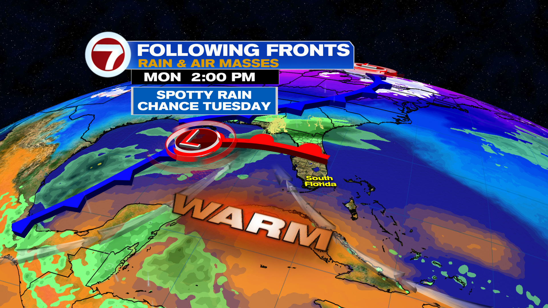 Up and Down Temperatures this Week - WSVN 7News | Miami News, Weather ...