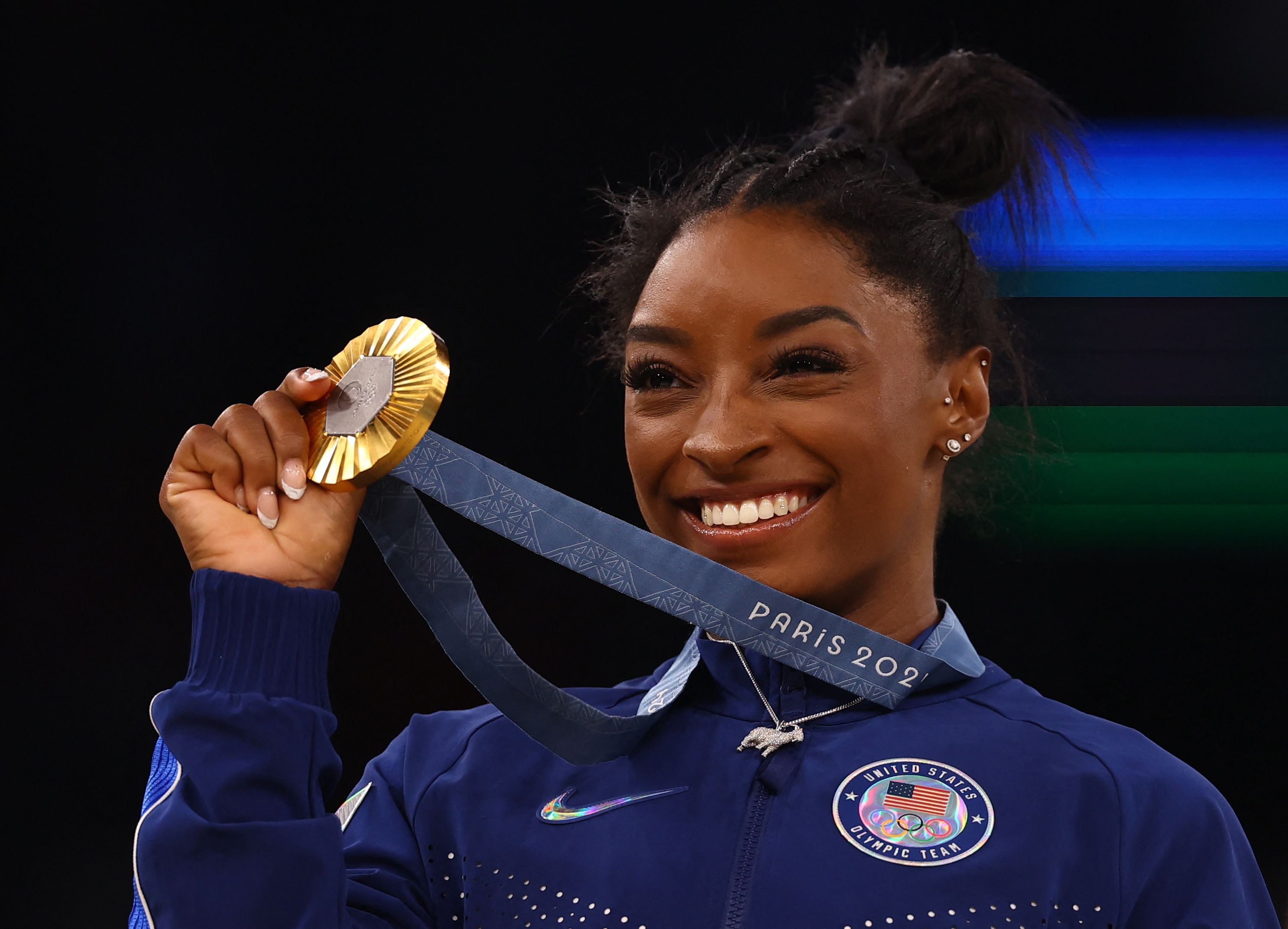 Simone Biles says competing at LA Olympics in 2028 would be ‘greedy’ – WSVN 7News | Miami News, Weather, Sports | Fort Lauderdale