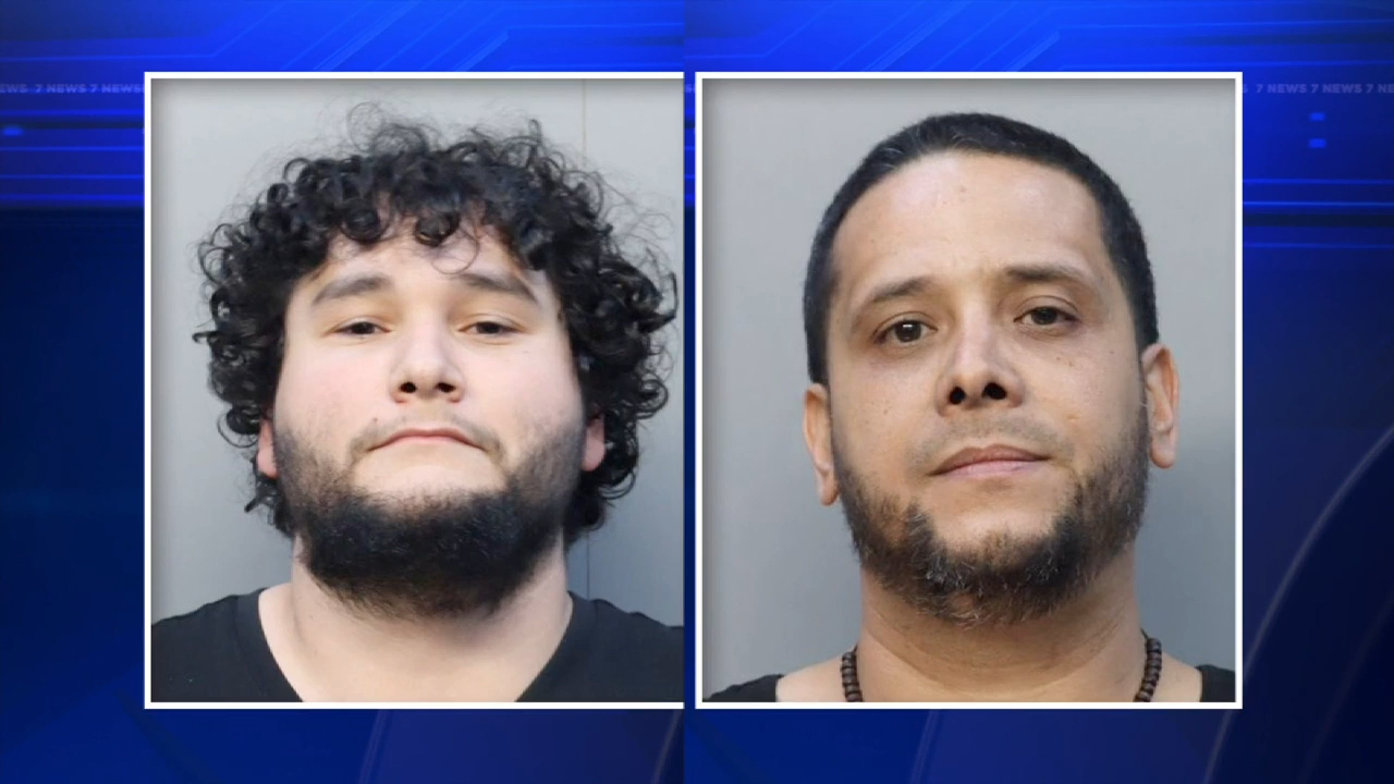 2 men arrested after allegedly stealing package from NW Miami-Dade home ...