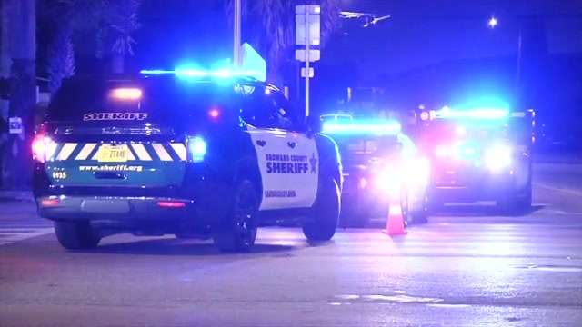 Man hospitalized after hit-and-run near Fort Lauderdale; search ...