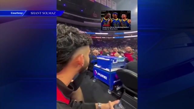 ‘Probably the best day of my life’: Fan goes viral after breaking news of Jimmy Butler trade to Heat players mid-game – WSVN 7News | Miami News, Weather, Sports | Fort Lauderdale