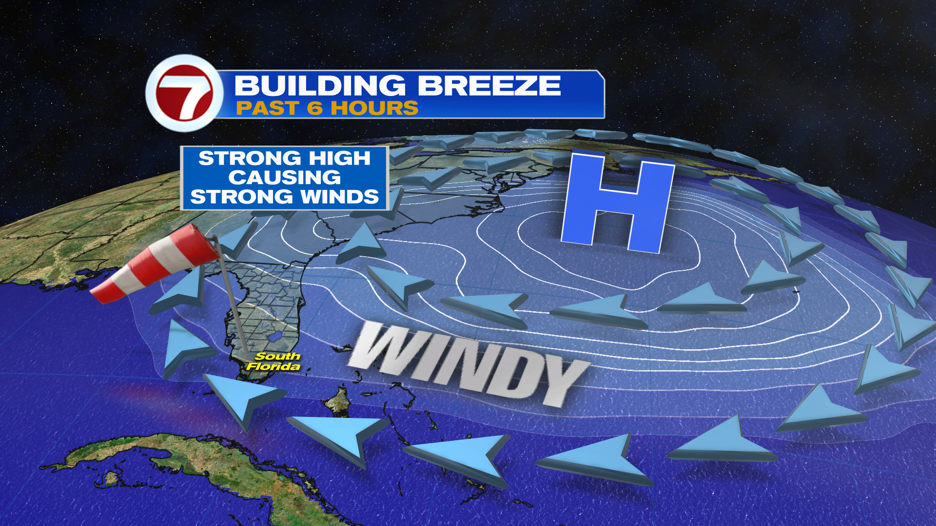 Whipping Winds then Spring Showers Heading into the Weekend - WSVN ...