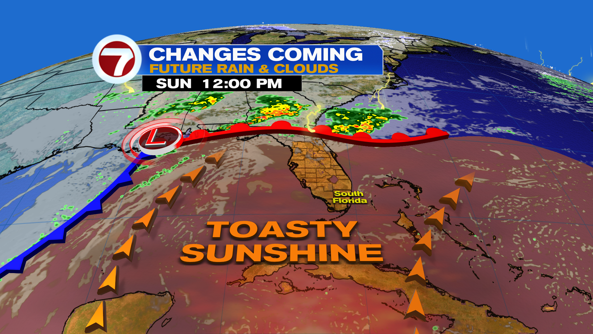 Flirting with Record Heat Ahead of Cold Front - WSVN 7News | Miami News ...