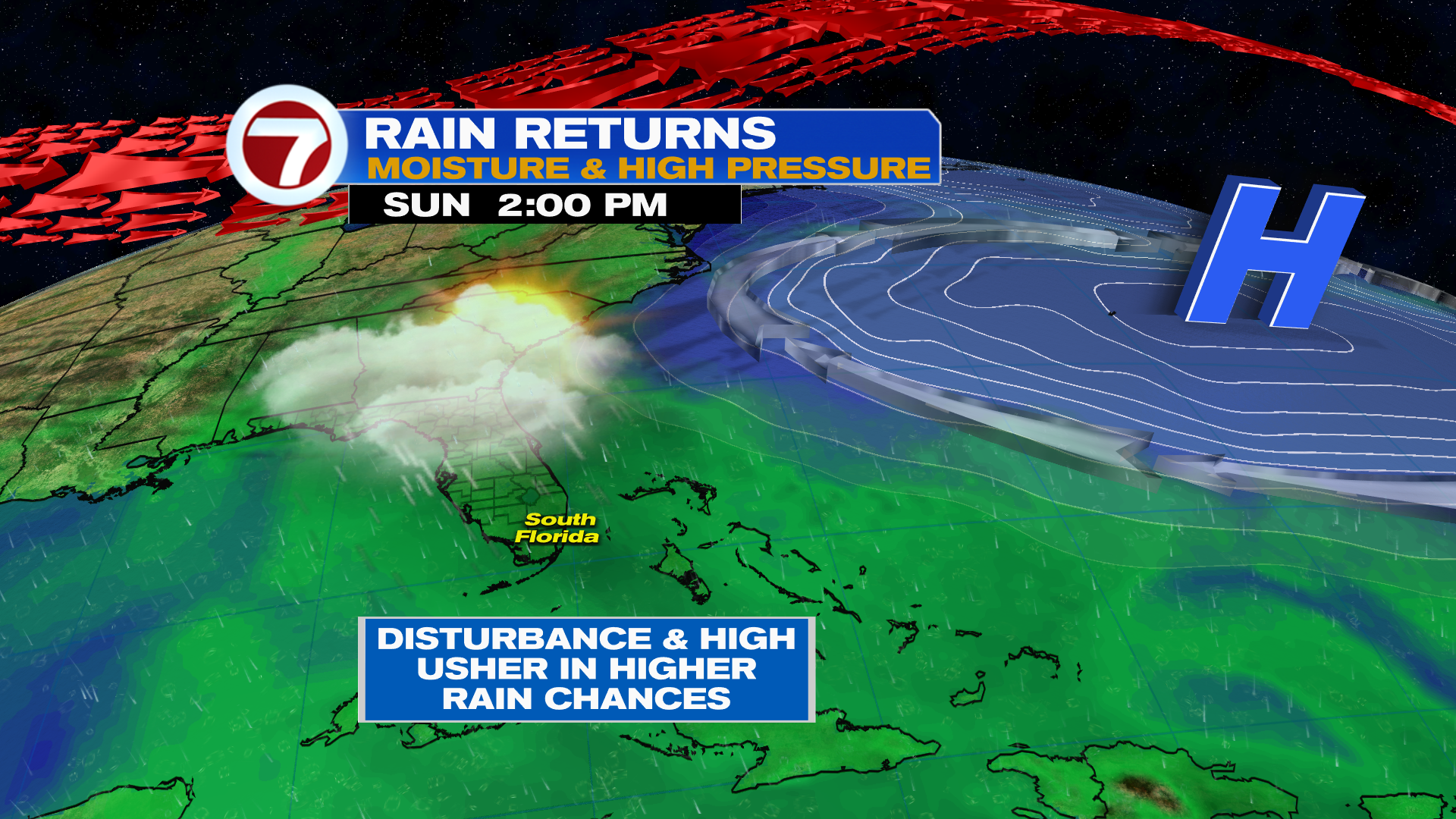 Showers and Storms Return this Weekend - WSVN 7News | Miami News ...
