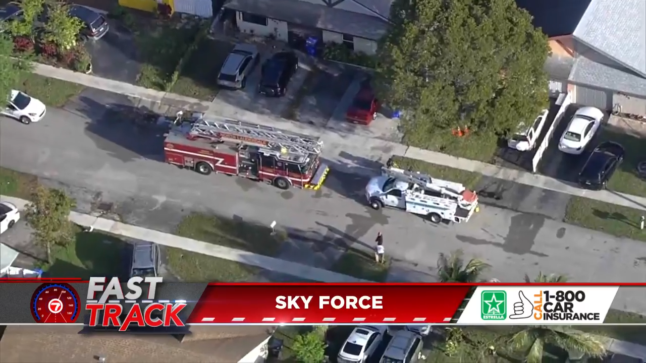 Family displaced after North Lauderdale home catches fire - WSVN 7News ...