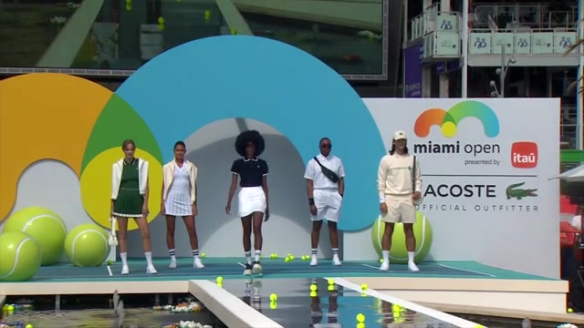 Miami Open kicks off with fashion show; tournament touts new food and beverage options – WSVN 7News | Miami News, Weather, Sports | Fort Lauderdale